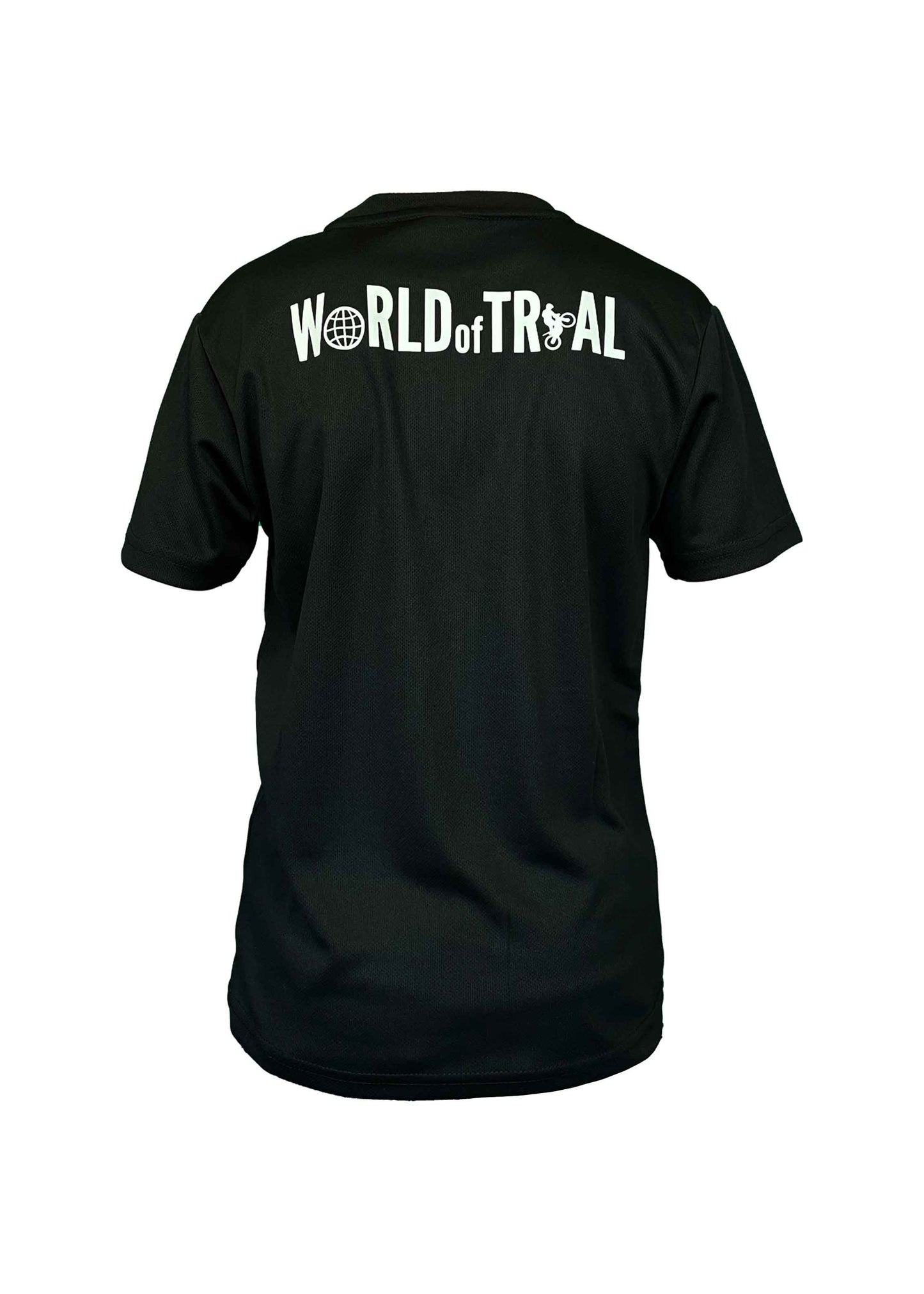 Kids/Teens Trainingsshirt "BIG WoT" - SCHWARZ