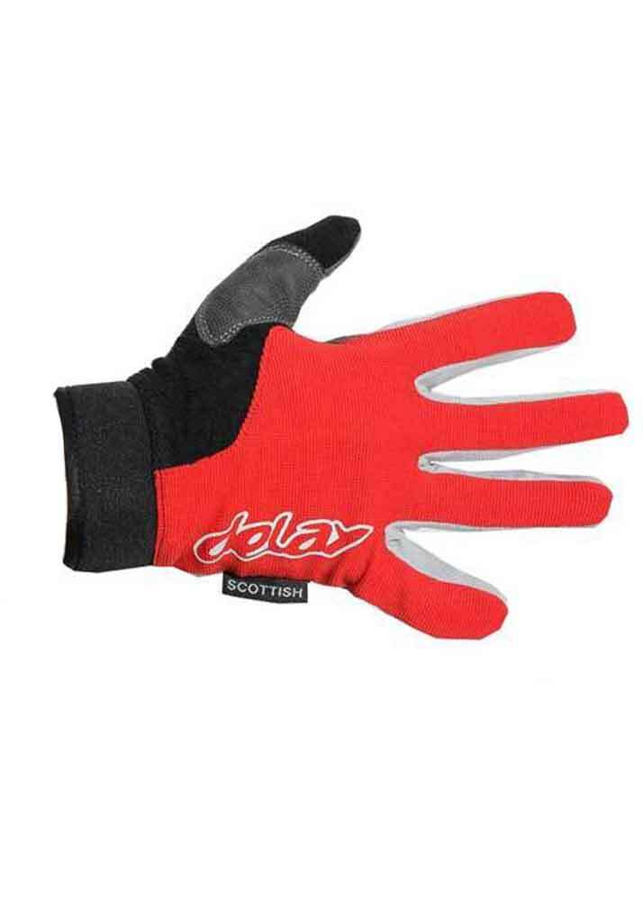 Delay Handschuhe rot trial