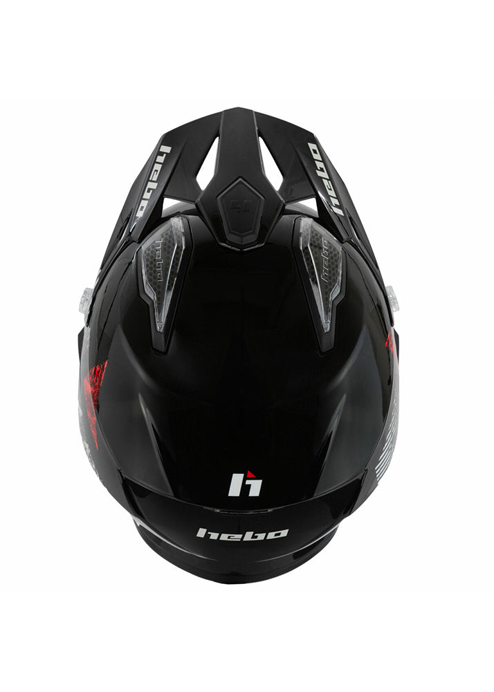 Hebo Zone 5 Helm Schwarz