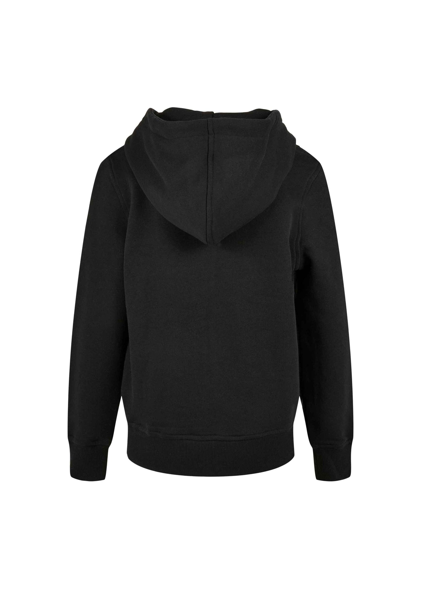 Schwarzer Hoodie Rückansicht