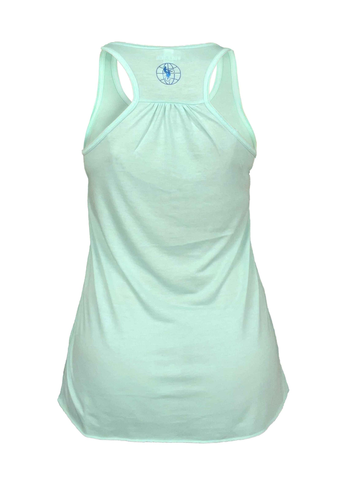 Top "SIMPLE" with racerback - WHITE