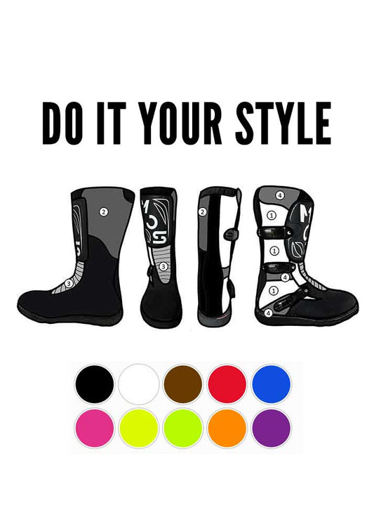 Schematische Darstellung der MOS ECO Stiefel