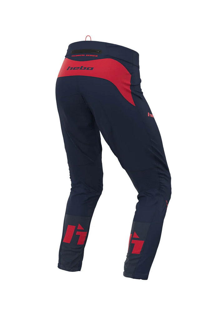 Hebo Tech Hose - Blau Rückansicht