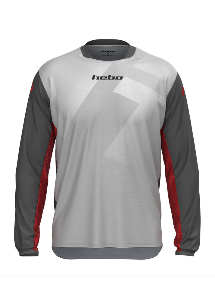 Hebo Tech Jersey - Grau Frontansicht