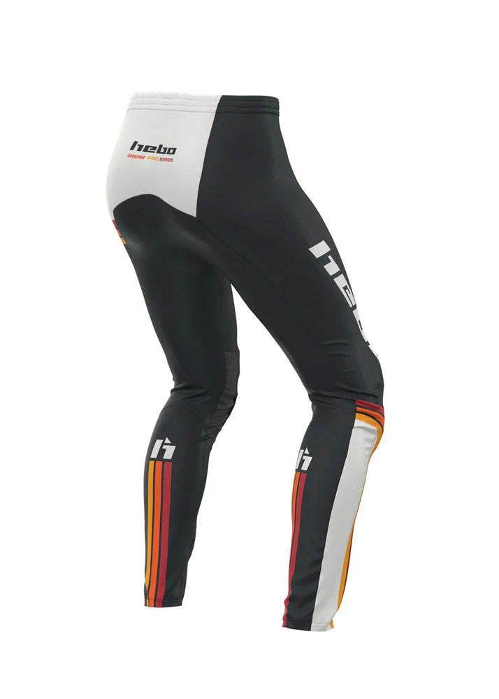 Hebo PRO Retro Hose - Rot/Orange Rückansicht