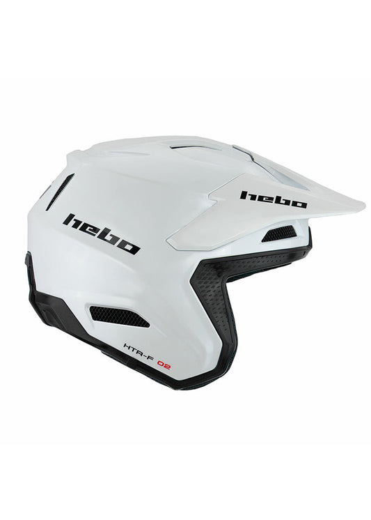Hebo Zone Pro Fiberglas Helm Weiß seitlich