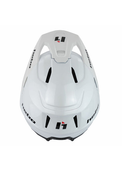 Hebo Zone Pro Fiberglas Helm Weiß von oben