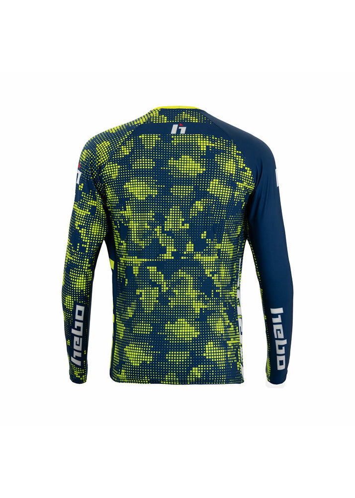 Hebo Race PRO Jersey Blau/Gelb