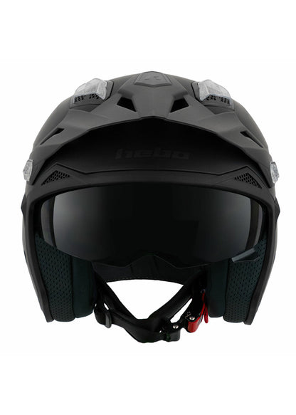 Hebo Zone 5 Helm Schwarz Matt