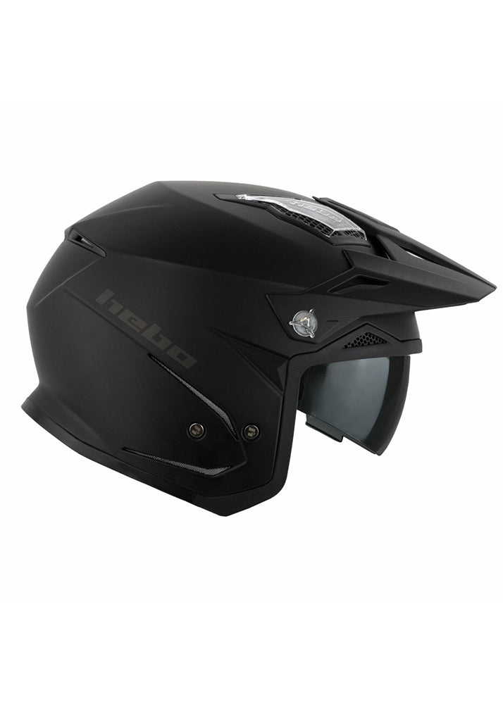 hebo zone 5 helm schwarz matt