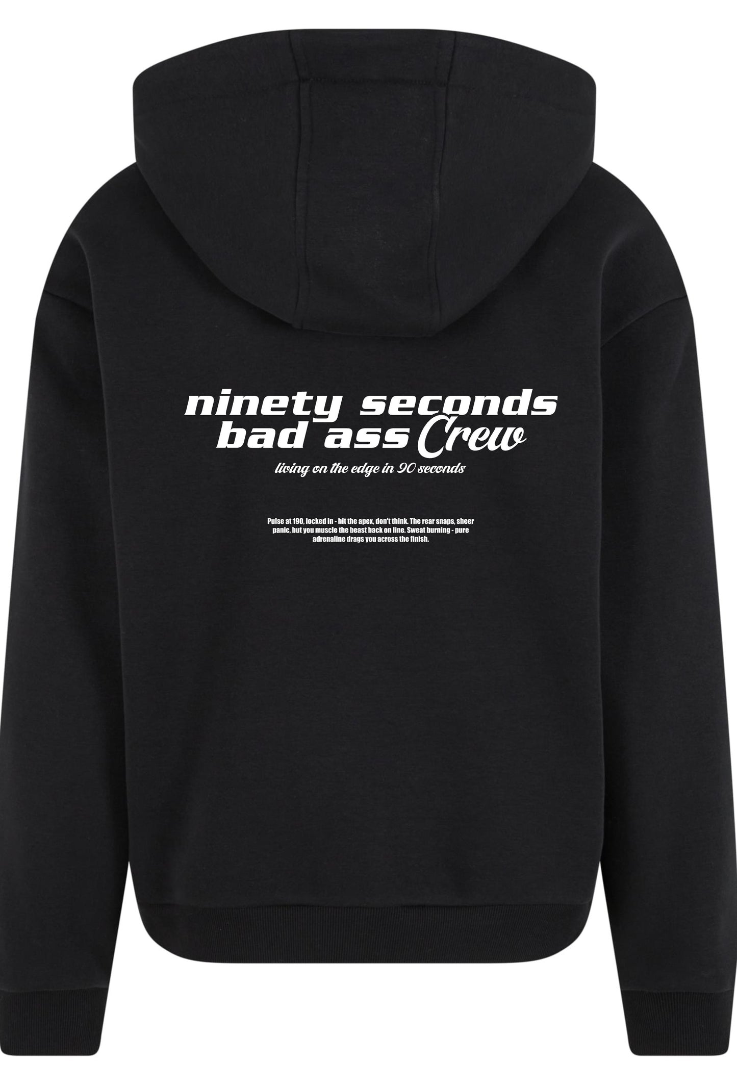 Hoodie schwarz oversize trial