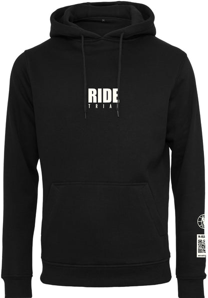 Hoodie Schwarz Trial