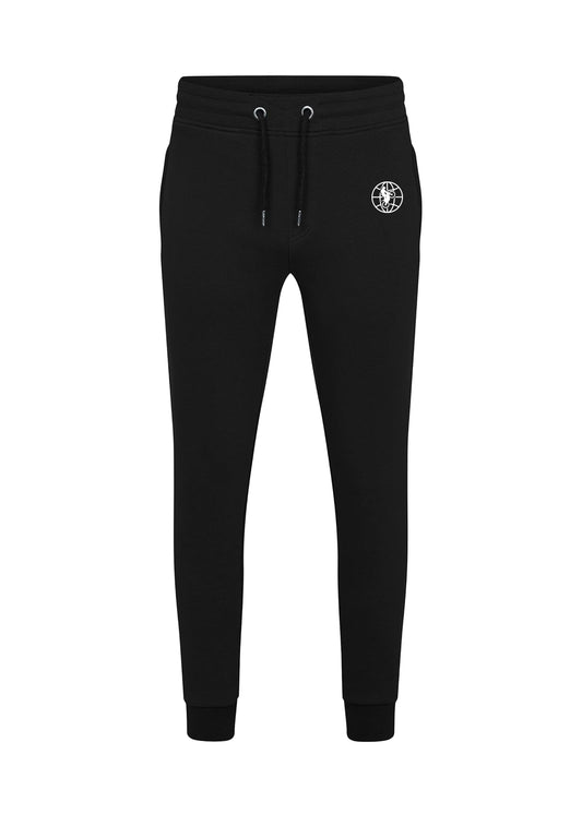 Unisex Jogginghose "Emblem"- grau schwarz