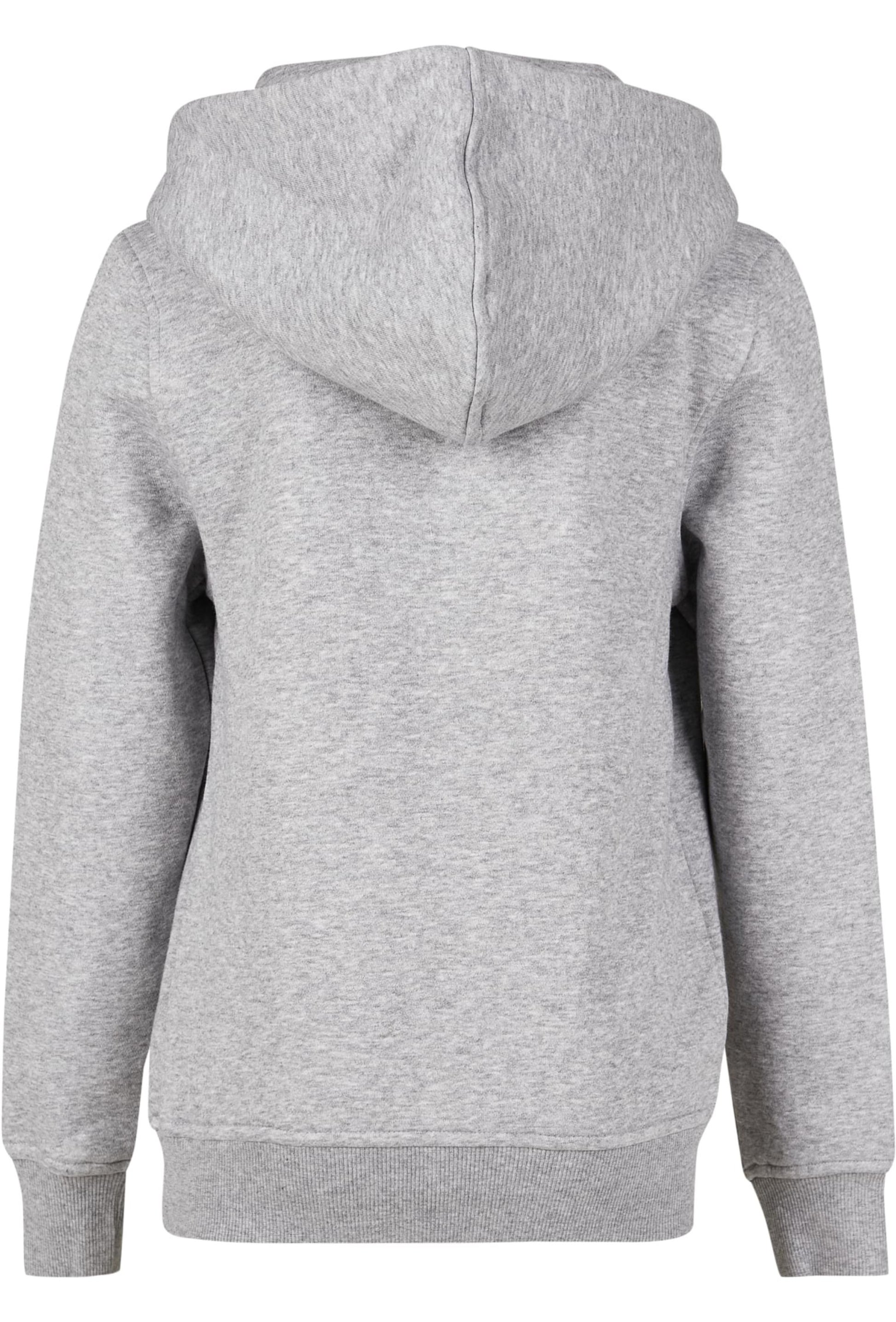 Kids Hoodie Heather Grey hinten trial