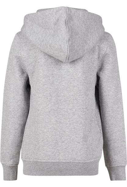 Kids Hoodie Heather Grey hinten trial
