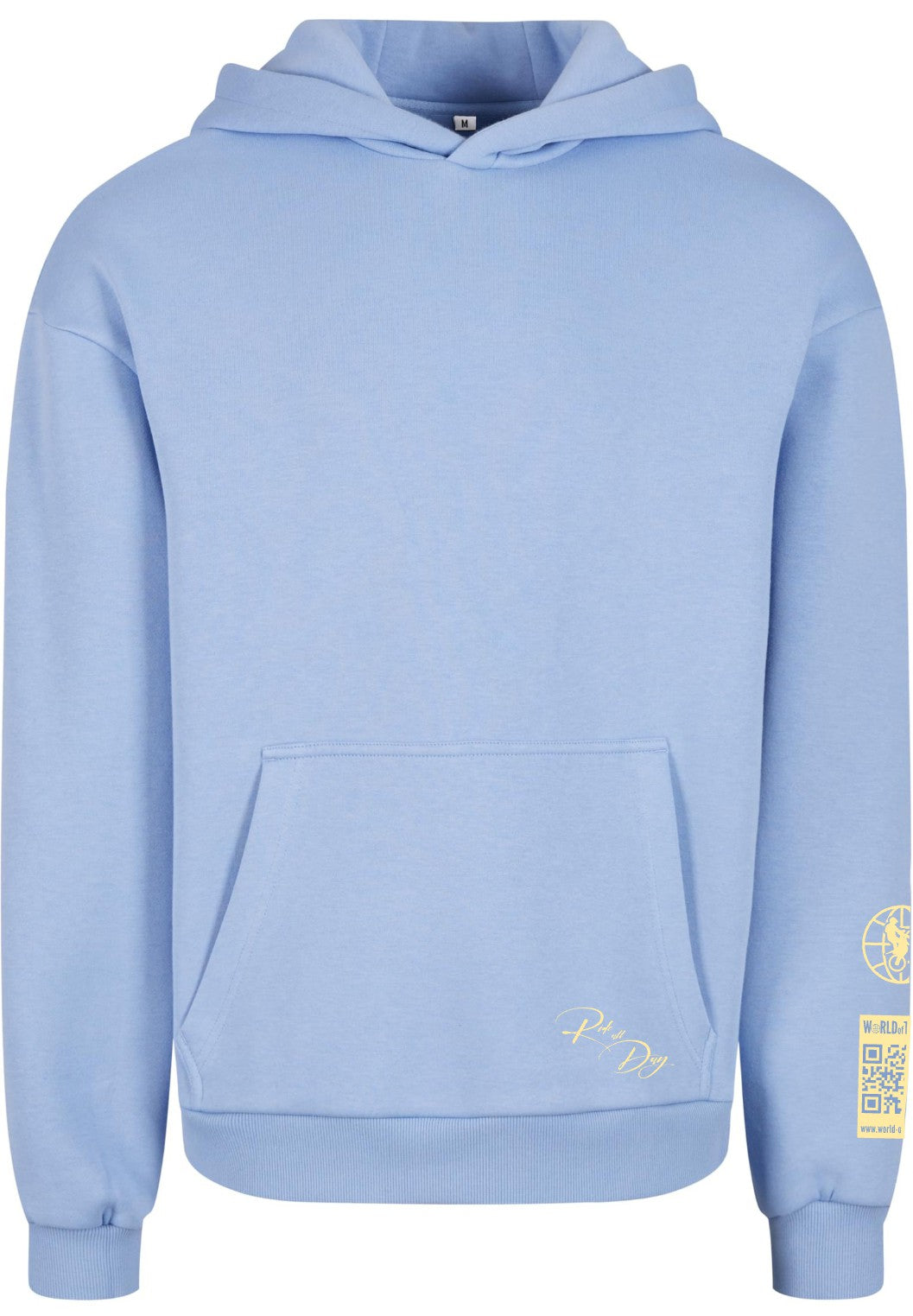 Oversize Hoodie Trial Blau
