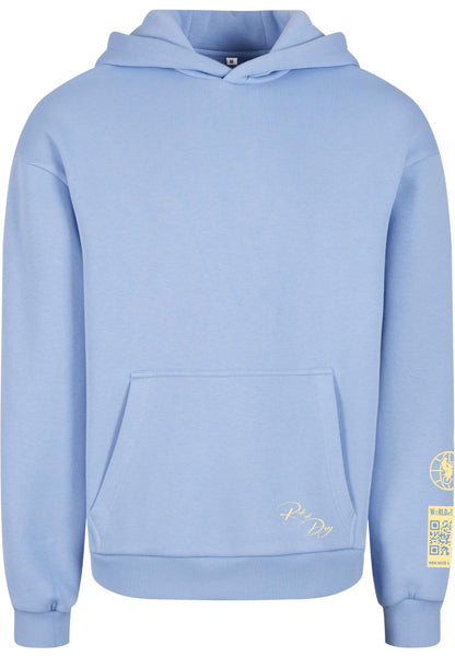 Oversize Hoodie Trial Blau