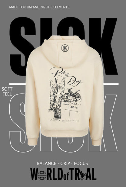 Oversize Hoodie Trial Beige