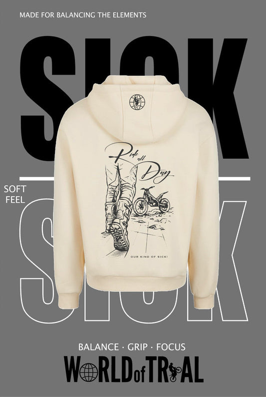 Oversize Hoodie Trial Beige