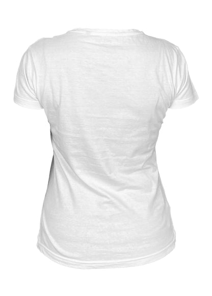 Weißes Shirt von hinten