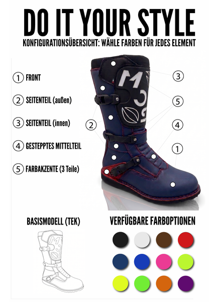 MOS boots "TEK" Own design
