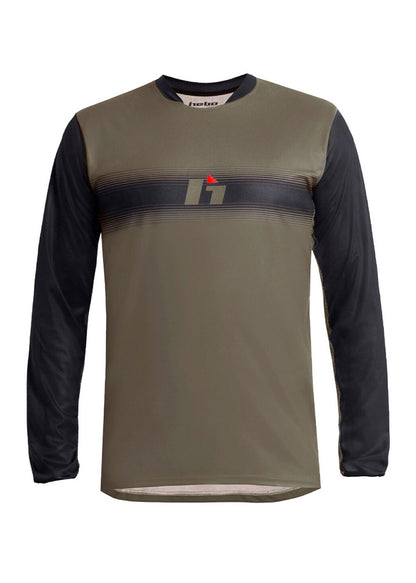 Hebo Trial Jersey khaki Tech