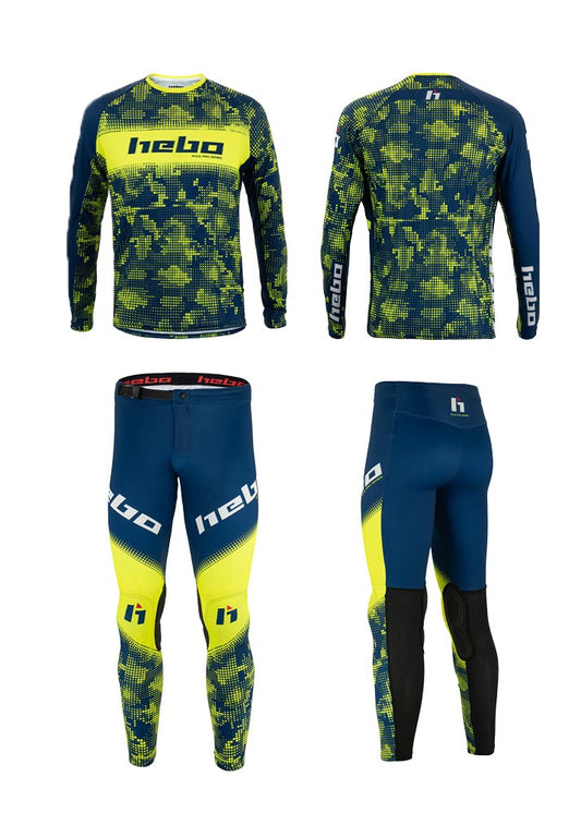 Hebo Race PRO Set blau/gelb