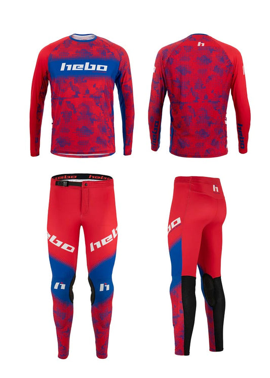 Hebo Race PRO Set rot/blau