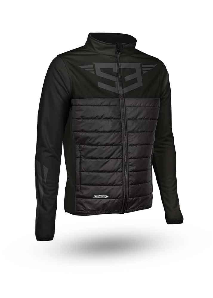 s3 Jacke hybrid schwarz trial